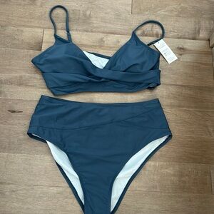 NWT Cupshe Bikini Set -Blue